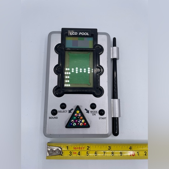 Excalibur Billiards Pool Electronic Hand Held Video Game LCD Travel - Used - Picture 4 of 4